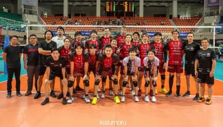 ザムストがバレーボール・大同生命SV.LEAGUE MEN ヴォ