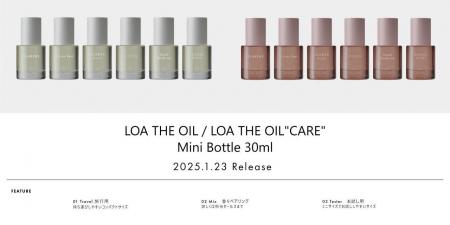 人気の香りを小さなボトルに込めて。『LOA THE OIL/LO