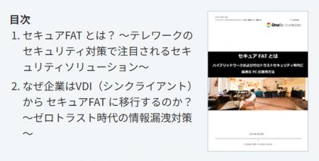 ゼロトラストセキュリティで今注目の「セキュアFAT」