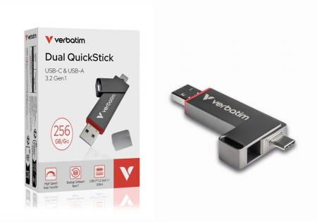 【Verbatim】バーベイタム スティック型SSD Dual Quic
