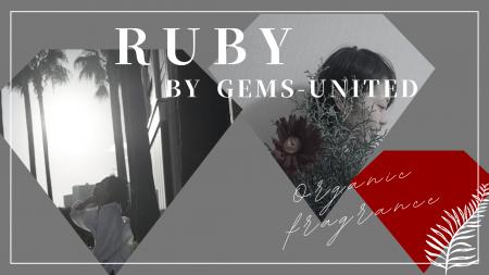 RUBY BY GEMS-UNITED フレグランスシリーズを発utf-8