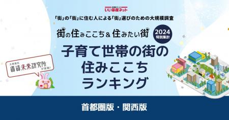 いい部屋ネット「子育て世帯の街の住みここちランキン