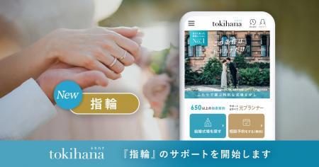 LINEでできる式場探し「トキハナ」が提供する結婚式準