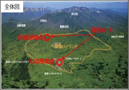 山間部の別荘地における利用者ニーズに合わせた『ドロ