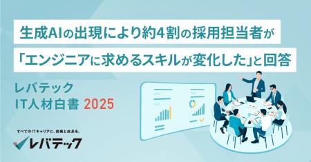 生成AIの出現により約4割の採用担当者が「エンジニア