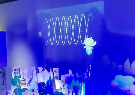 2025 年２月17 日、科学技術館5 階に、新展示「フュー