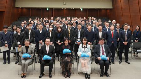 百十四銀行（香川県）で「知って、肝炎プロジェクト」