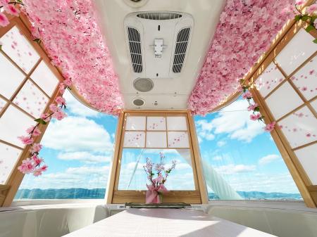 【大阪】桜に包まれる、空の旅。日本一の観覧車で春を