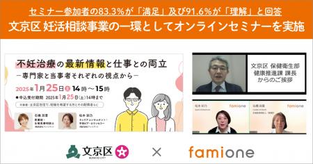 文京区「不妊治療の最新情報と仕事の両立」のセミナー