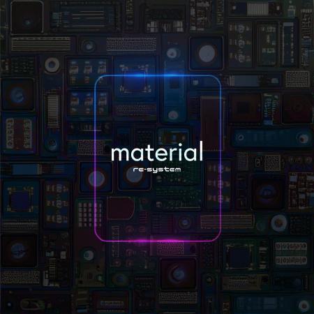 re-system、8th album「material」をリリース！DJ、ダ