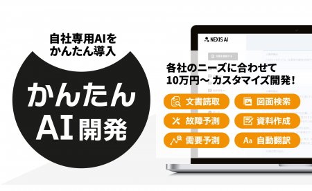 【かんたんAI目標設定】自社専用のAIツールを低価格・