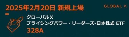 Global X Japan株式会社　「グローバルX プライシング