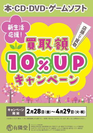 本やゲームを売るなら今！有隣堂で新生活応援の買取金