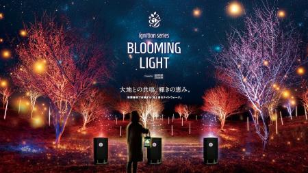 ぐんま三大梅林・秋間梅林で『BLOOMING LIGHT』開催！