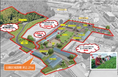 田辺公園「京田辺クロスパーク」報道関係者向け内覧会