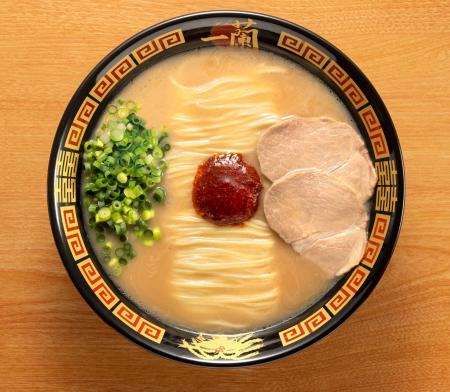 一蘭初！生麺タイプのとんこつラーメン「一蘭ラーメン