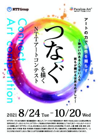 パラリンアート、NTT主催のもと全国の障がい者とNTTグ