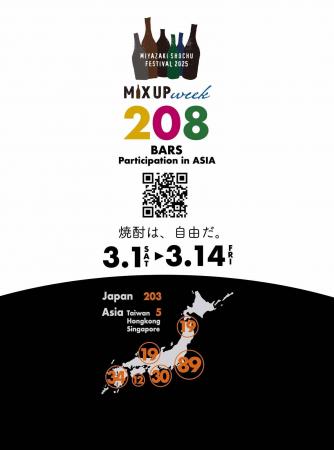 宮崎焼酎カクテルウイーク「宮崎SHOCHU MIX UP 2025」