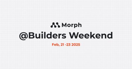 Morph、国際ハッカソン「Builders Weekend」にパート