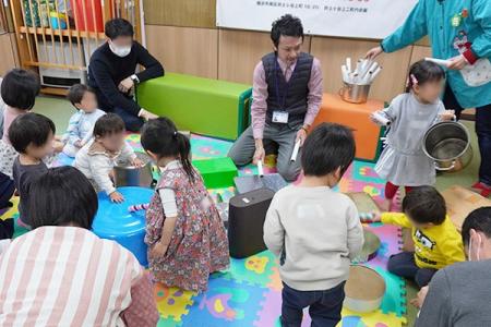 【開催レポート】つどいの広場えの木「何でも太鼓でリ