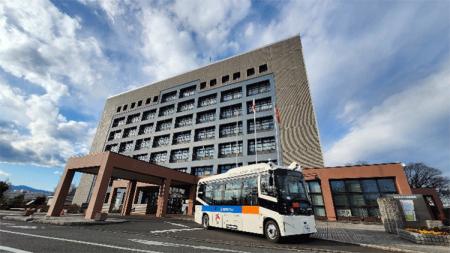 神奈川県央地区で初めて公道での自動運転EVバスutf-8