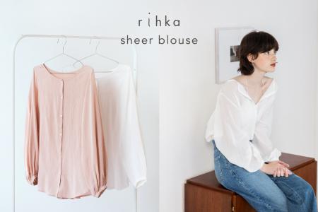 コスメティックブランド「rihka」のアパレルラインに