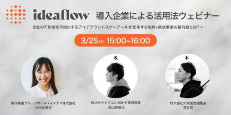 アイデア共創プラットフォーム「ideaflow」が製品版を