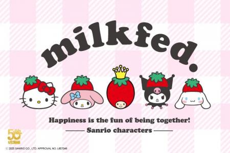 MILKFED.（ミルクフェド）がサンリオキャラクターズと