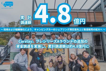 Carstay、プレシリーズAラウンドで追加の資金調達を実