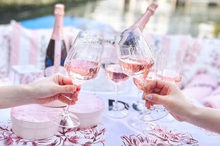 目黒川お花見CHANDONクルーズ2025、春の特別ビジュア