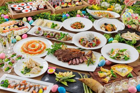 旬の味覚を存分に楽しむ春宵ブッフェ！「スプリングブ