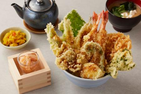 【天吉屋】「春天丼」を期間限定販売　～ 大海老と旬
