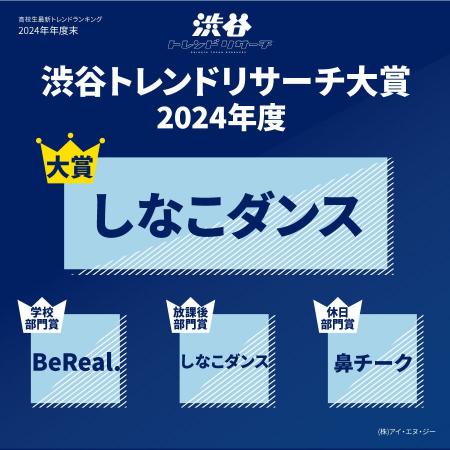 【渋谷トレンドリサーチ大賞発表】2024年度・全10項目