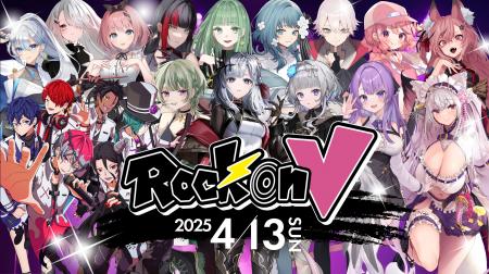 VTuber×生バンド演奏の新感覚音楽ライブ 『Rock on V