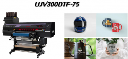 ミマキがUV-DTFプリンタ「UJV300DTF-75」を発表