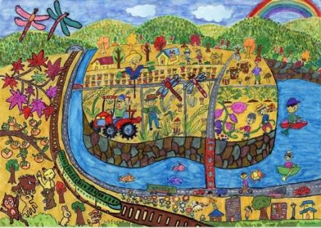 「第22回ブリヂストンこどもエコ絵画コンクールutf-8