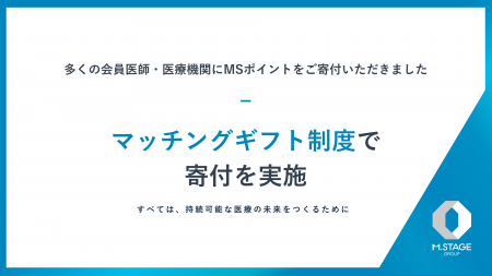 すべては、持続可能な医療の未来をつくるために「マッ