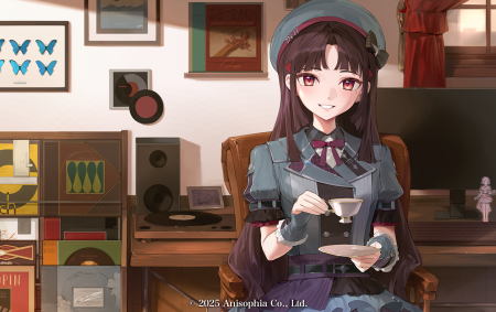 アニソフィア所属　お嬢さま系VTuber「葉室 みれい」