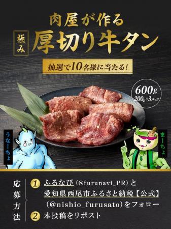 【ふるなび×愛知県西尾市ふるさと納税】コラボSNSキャ
