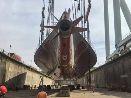 常石造船の中国拠点、世界初のメタノール燃料5,900TEU