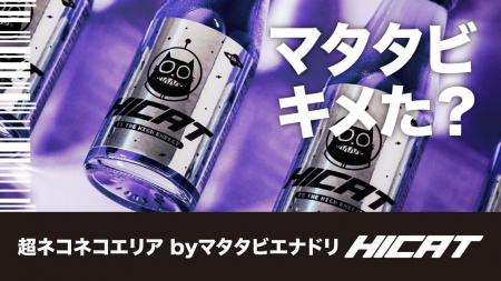 マタタビ配合エナジードリンク「HICAT」、今年もニコ