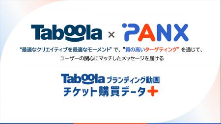 ぴあ朝日ネクストスコープ、Taboolaとパートナーutf-8