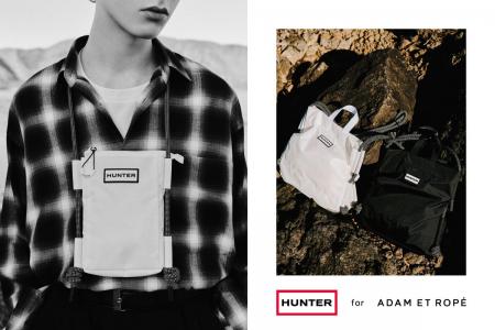 英国の老舗ブランドHUNTER と ADAM ET ROPE'の別注ア