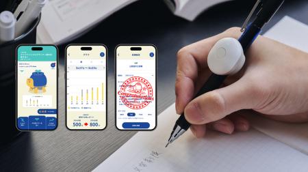 ユーザー満足度84％、IoT文具「大人のやる気ペン」を