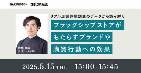 【博報堂BIZ GARAGE主催】リアル店舗体験調査のデータ