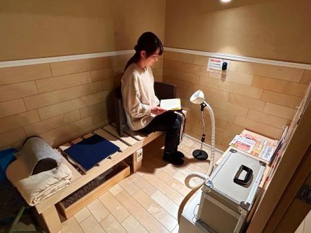 シニア世代に最適!! 安全な「遠赤外線マイルドサウナ