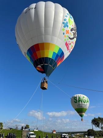 【佐賀市】小学生が空へ！！バルーン係留体験搭乗（久