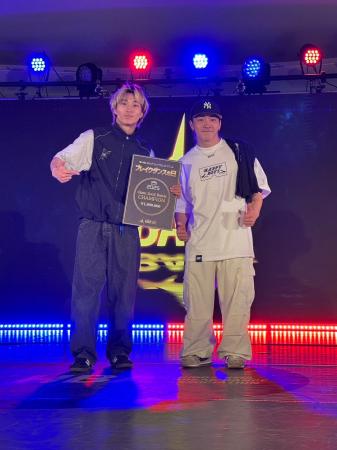 FNMD所属YU-KI・Taichi、広島発・国内最大級ブレイキ