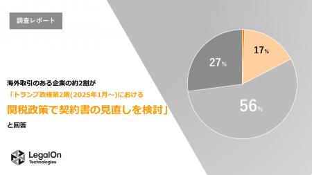 【LegalOn Technologies調査レポート】海外取引のある
