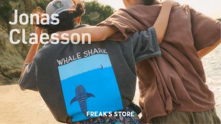 Jonas ClaessonとFREAK'S STOREのコラボレーションア